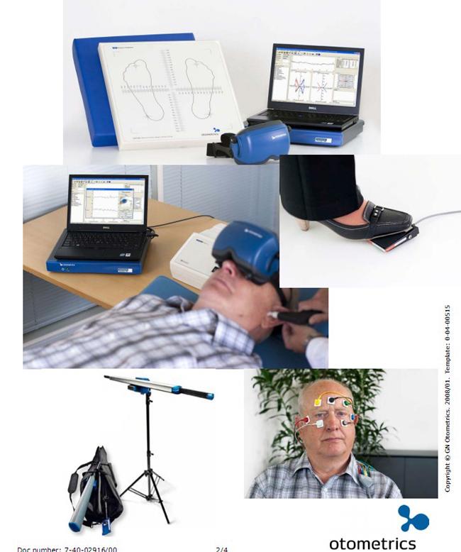 眼震电图测试图例一