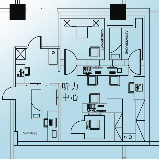 门诊听功能室布局方案